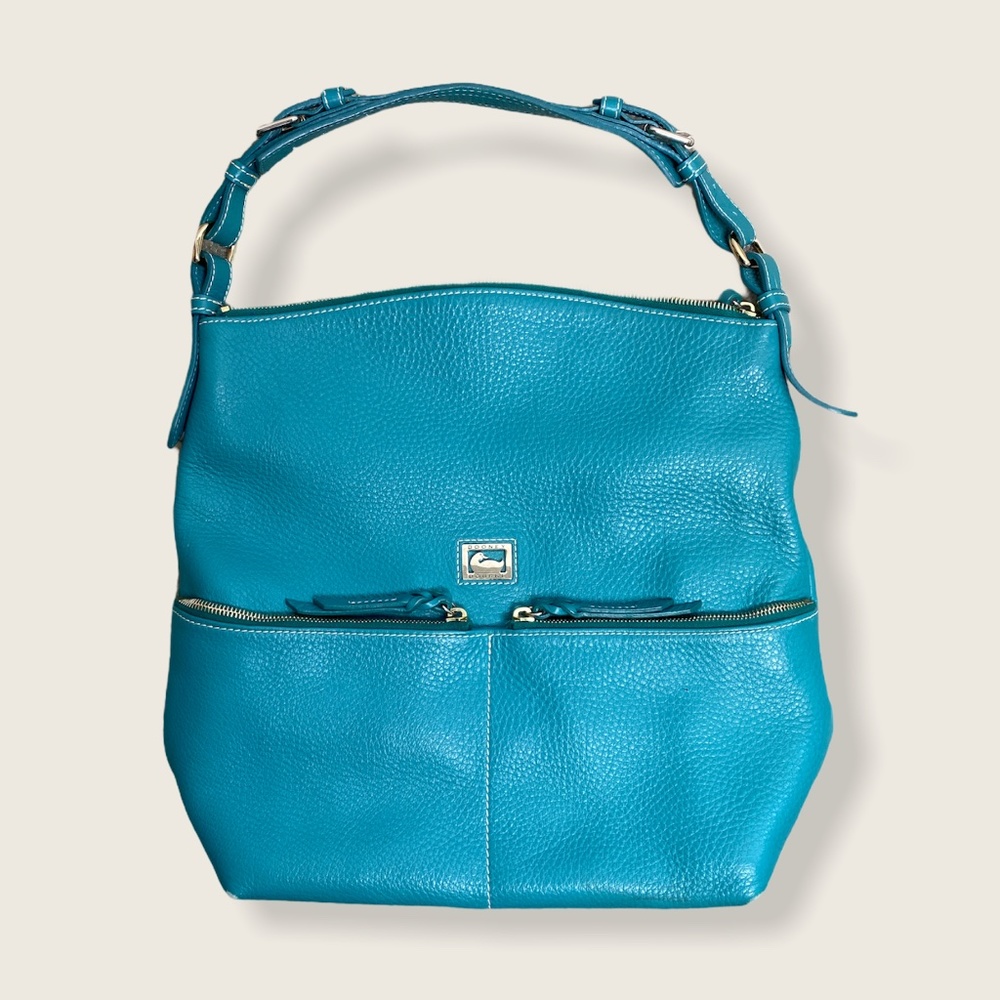 Dooney and Bourke Teal Hobo
